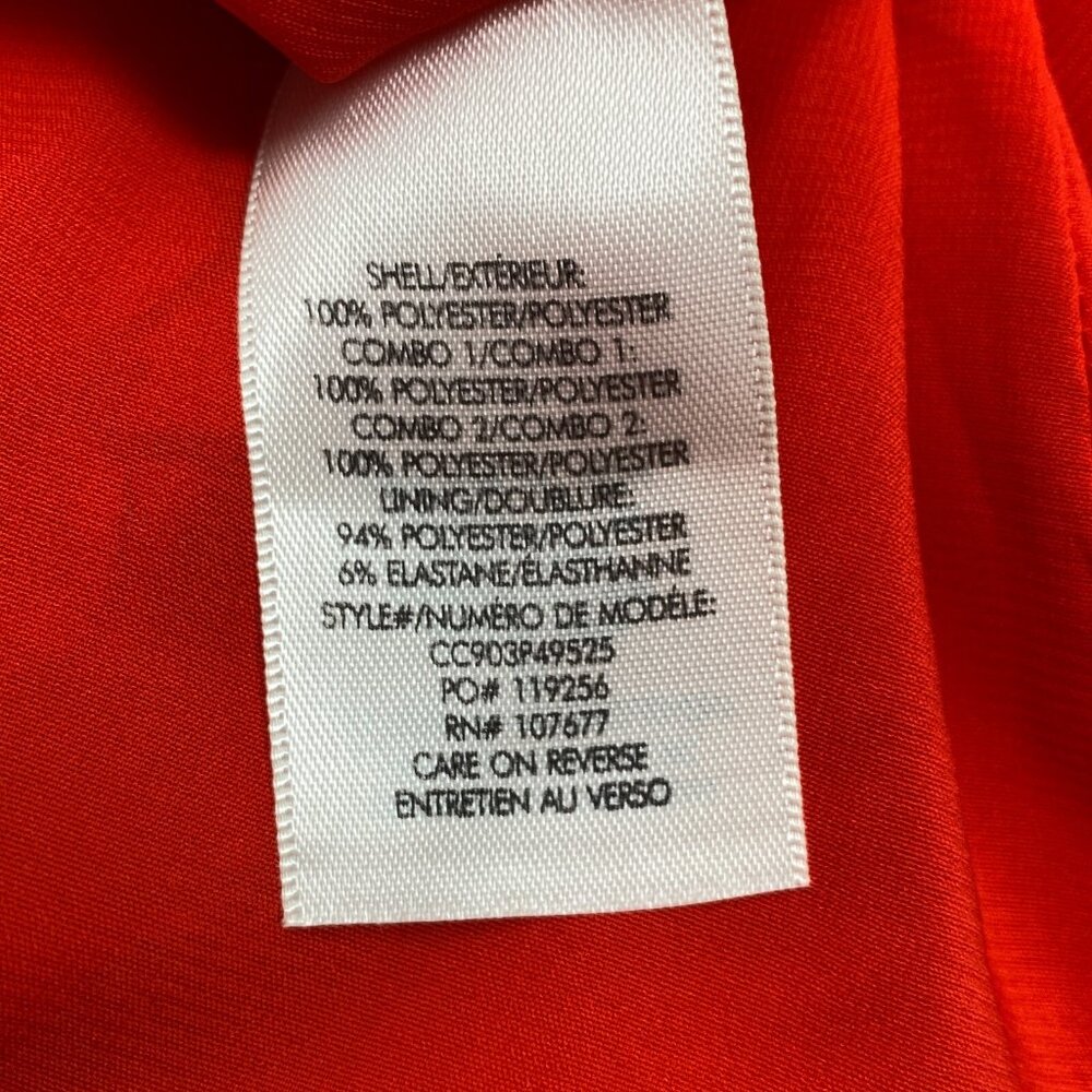 Alice + Olivia Karolina Red Tiered Halter Maxi Dress 6 - Picture 11 of 11